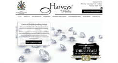 Desktop Screenshot of harveysthejewellers.co.uk